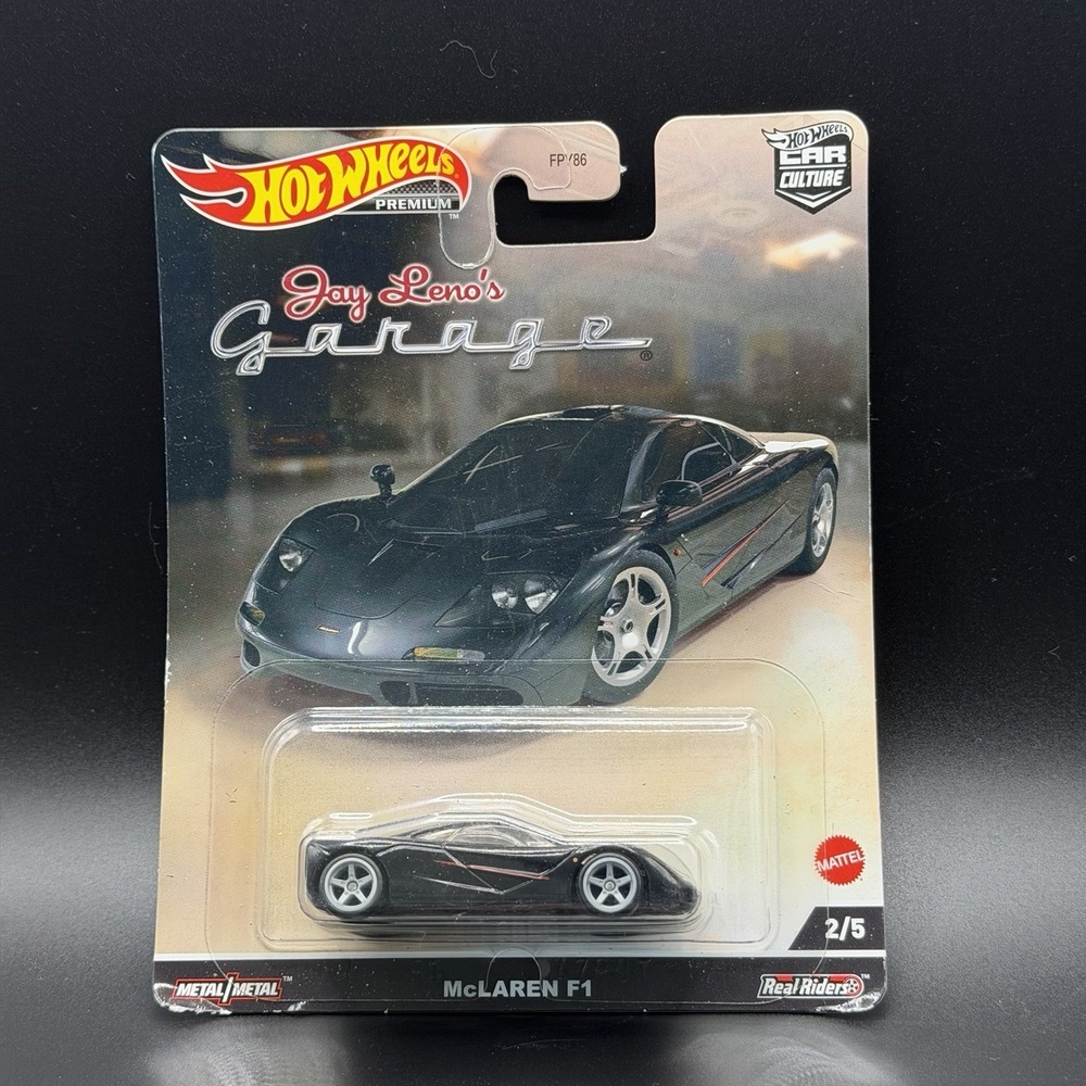 Hot Wheels Car Culture Circuit Legends Vehicles McLaren F1‎ 1:64 Toy Car - HCK08